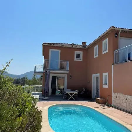 Superbe Vue Piscine Privée Happy House Villa Mandelieu