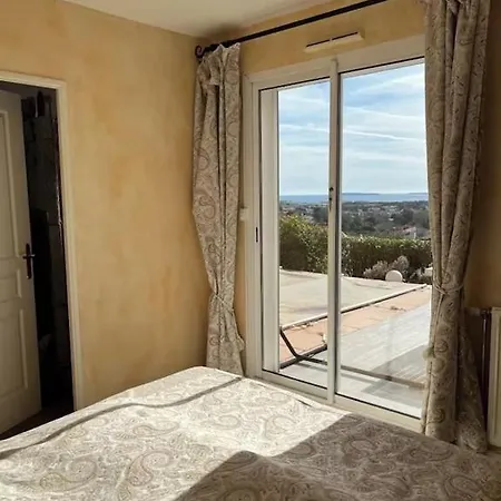 Superbe Vue Piscine Privée Happy House Mandelieu